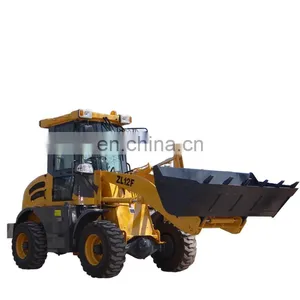 4x4 Chinese Cheap Mini Articulated Wheel Loader Front End Loader ZL12 Wheel Loader thumbnail-1