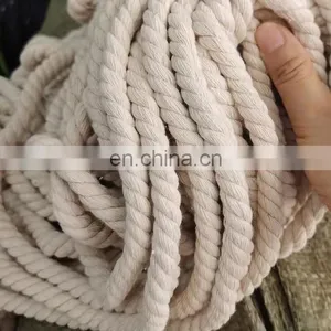 Macrame Twist Braided Cord 100% Macrame Cotton Rope Factory Wholesale 2mm 3mm 4mm 5mm 10mm 12mm 20mm Cotton,100% Cotton thumbnail-4