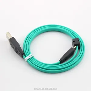 3.3ft/1m High Quality Flat Micro Usb Fast Charging Data Cable Sync Charger for Vivo Oppo Android Phone thumbnail-1