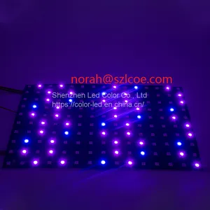DC5V LC8812B WS2812 8X8 8X16 16x16 Rgb Led Bendable Matrix Led Pixel Control Led Panel thumbnail-4