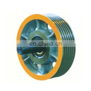 Elevator High Quality Cast Iron and Nylon Deflector Sheave thumbnail-5