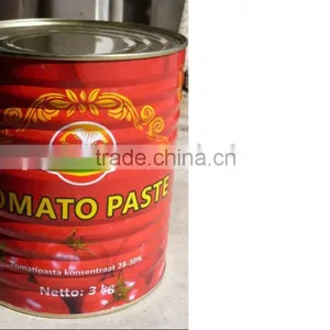 Brix 28-30% HALAL Canned Tomato Paste 3kg thumbnail-1