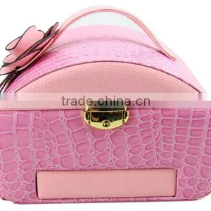 Luxury Pink Jewelry Box With Drawers/key Lock,luxury Jewelry Gift Boxes,multi-drawer Jewelry Box thumbnail-2