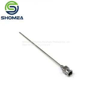 Shomea Customized 11G-32G Stainless Steel Long Lancet Needle With Luer Lock thumbnail-2