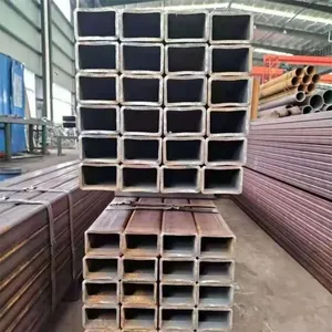 Mild Steel Welded Square Tube Mild Carbon Welded Customized Round Welded Tubes thumbnail-1
