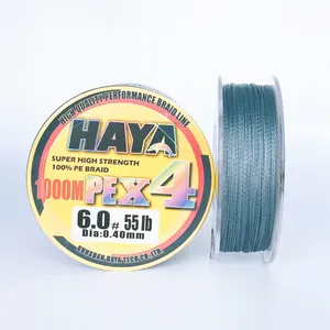 HAYA Super Cast X8 Braided Fishing Line 7LB to 300LB Test Salt Water High Grade Performance Multi Color Fishing Line thumbnail-2
