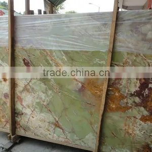 Factory Supply Well Polished Luxury Green Onyx Slabs thumbnail-5