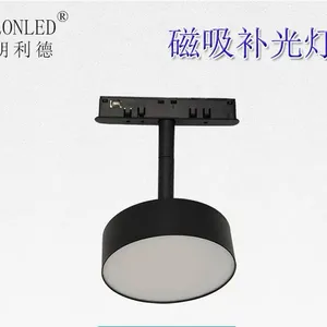 Factory Directly Sale Led Magnetic Light Track Aluminum DC48V Track Rail Ceiling Magnetic Track thumbnail-1