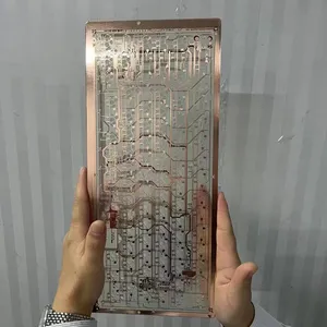 Transparent FR-4PCB,FR-4, TG130 Material，PI Transparent Flexible Board FPC，Computer Keyboard Transparent FR-4 Transparent Material PCB thumbnail-4