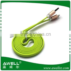 High Speed Cheap Price Noodle Micro Data Usb Cable,micro Usb Data Cable for Samsung Cable Cord thumbnail-2
