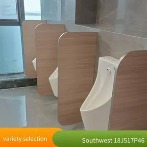 Sanlihe Wood Grain Aluminum Honeycomb Panel, Aluminum Honeycomb Toilet Partition, Toilet Baffle Made of Metal Material, Antibacterial Board thumbnail-3