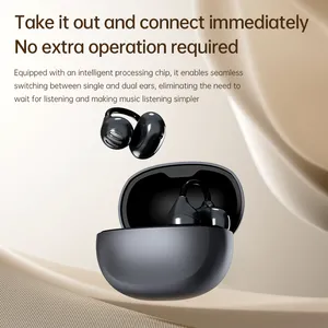 New Private Mold Bluetooth Earbuds J70 Ear-clip TWS Headphones Bluetooth 6.0 thumbnail-4
