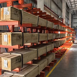 Corrosion-Resistant Cantilever Rack for Outdoor Material Storage thumbnail-1