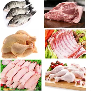 QDMECH Meat Cutting Machine Automatic Frozen Meat Bone Dicer RL014 Machine Industrial Chicken Bone Chopping Machine thumbnail-5