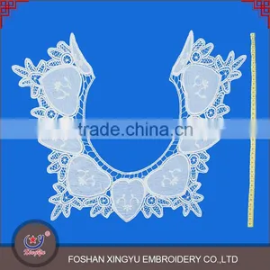 Wholesale Hot-selling Custom Fashion Cotton Lady Neck Collar Design Embroidery Collar for Women thumbnail-2