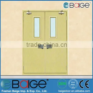 BG-F9035 Tempered Glass Fireplace Interior Door With Fireproof Door Seal thumbnail-1