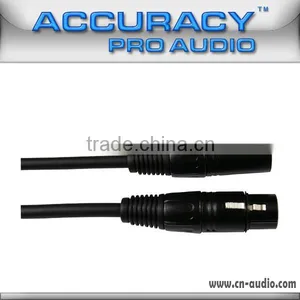 Professional 3 Pole XLR Microphone Cable With Black Color MC041-10ft thumbnail-1