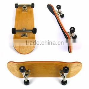 Professional Maple Complete Wooden Fingerboard With Nuts Trucks Tool Kit - Basic Bearing Wheels thumbnail-1