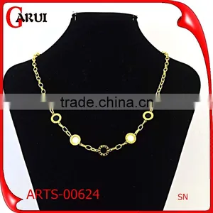 New 2016 Women Necklace Gold Necklace Designs In 10 Grams thumbnail-1