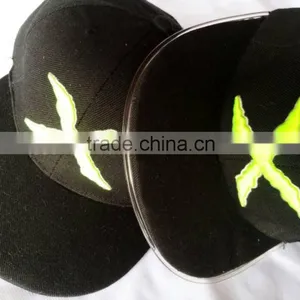 Flash LED 3D Embroidered Snapback Caps/ Light Caps Quality Choice thumbnail-2