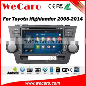Wecaro WC-TH8012 Android 5.1.1 Car Radio Navigation for Toyota Highlander 2008-2014 Android Car Dvd Bluetooth WIFI 3G Playstore thumbnail-1