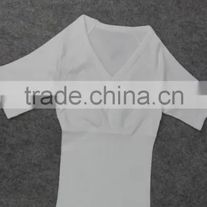 Receivesthe Abdomen Slim Sleeve Short Shirt for Man thumbnail-1