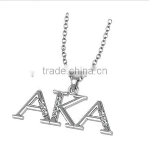 AKA Letter Jewelry Neckalce thumbnail-1