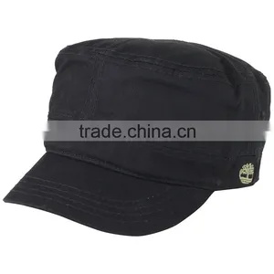 High Quality Factory Direct Cusotm Blank Flat Top Military Cap thumbnail-3
