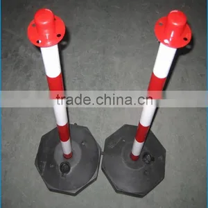 High Quality Traffic Safety Bollard Post Can Use With Chain thumbnail-3