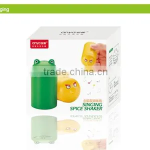 D642 Stylish Singing Plastic Spice Bottle Cruet Spice Jar thumbnail-3