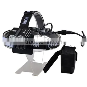 Adjustable Head Recharge Aluminum LED Bicycle Headlight thumbnail-2