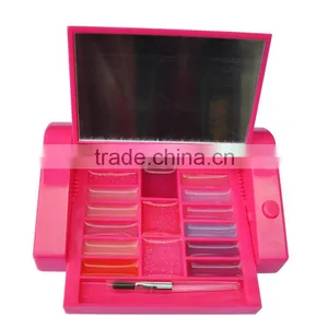 Cute Design Kids Lipgloss With Mirror thumbnail-1