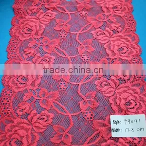 Wholesale Swiss Voile Lace French Stretch Fabric for Dress thumbnail-1