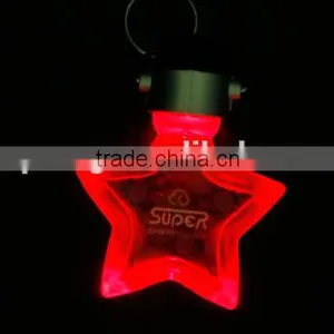 Star Shape LED Luminous Pet Dog LED Tag Custom Logo thumbnail-1