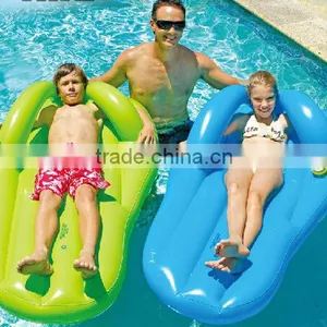 Promotional Pvc Inflatable Slipper Floating Air Mattress thumbnail-1