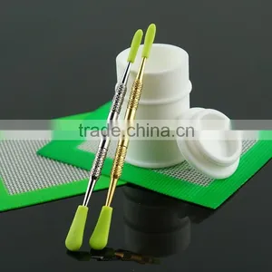 Glass Jar With Glass Lid Silicone Lid Container Rubber Food Grade Non Stick Jar thumbnail-5
