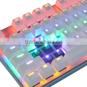 2016 Latest 78keys Mini RGB Mechanical Keyboard Quality Choice thumbnail-6
