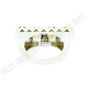 Citrine Oval Faceted Gemstone Wholesale Ring,sterling 925 Silver Amazing Women Ring Jewelry thumbnail-3