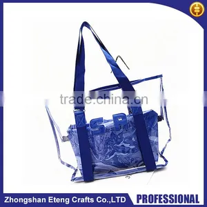 Customized Fashion Tranparent Pvc Shopping Bag thumbnail-1