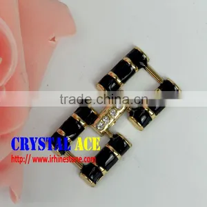 Best Price Bikini Connector Rhinestone, Crystal Rhinestone Ribbon Buckle for Bikini Decoration thumbnail-1