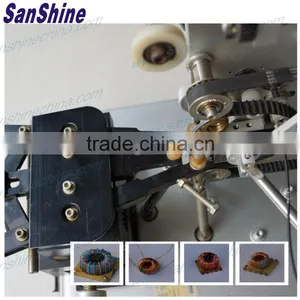 Automatic EMI SMD Filter Toroidal Winding Machine(SS900B2 Series Wire D 0.07~0.25mm) Replace JOVIL Toroidal Winder thumbnail-1