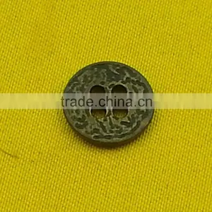 Fancy 4 Holes Metal Sew-on Button --- MS1033 thumbnail-2