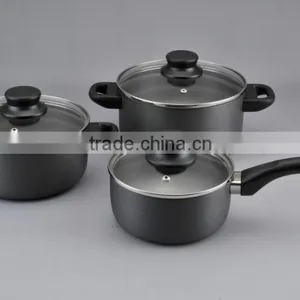 [BSCI Member] 6pcs Set Hard-anodized Aluminum Kitchenware thumbnail-1