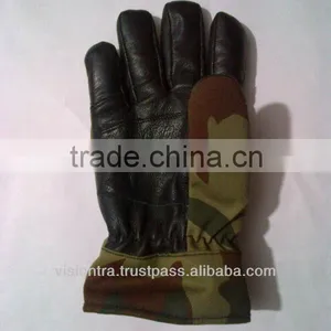 Paintball Gloves Cotton + Leather Cammo Shade ,PayPal Available thumbnail-2