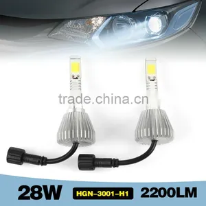 New Arrival Single Lamp 6000k H1 Car Led Headlight 28W 2400LM Used in Cars thumbnail-5