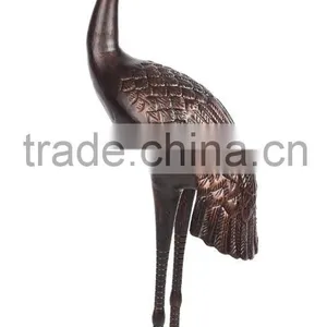 Upright and Preening Sculpture Crane Set thumbnail-6