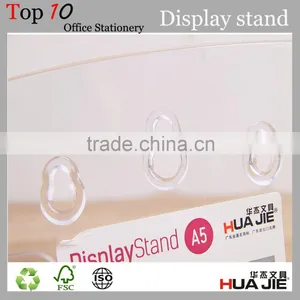 Three Layer Desktop Menu Display Stand A5 Brochure Holder thumbnail-6