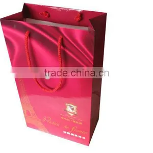 2015 Luxury Red Wine Paper Bag,double Wine Paper Bag thumbnail-1