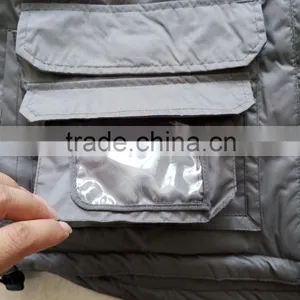 100% Polyester Work Vest Uniform Fleece Lining With Pockets for Men Wholesale thumbnail-6