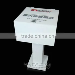 GH-RJ008 Competitive Price Acrylic Donation Box With Lock ,Acrylic Suggestion Box thumbnail-3